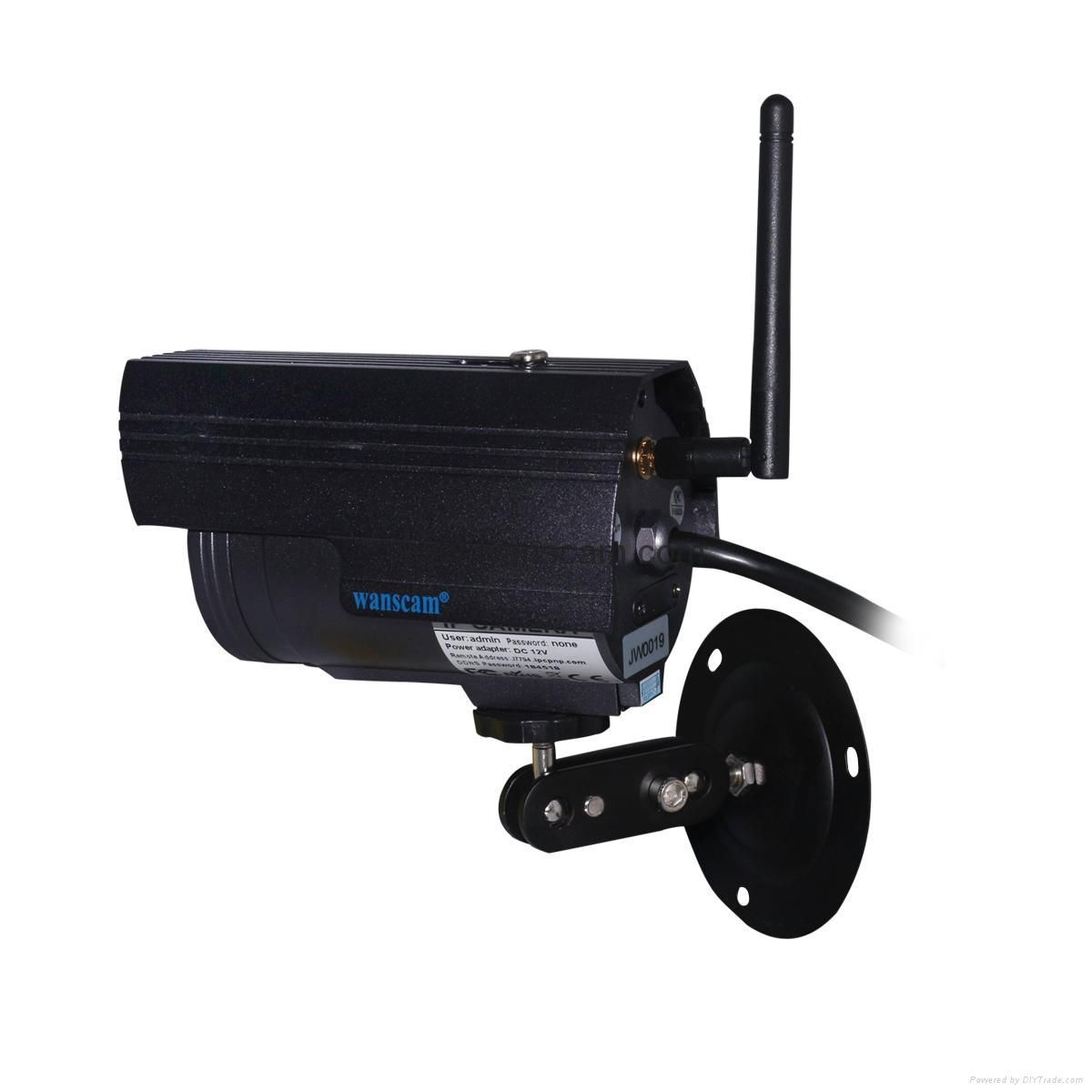 CMOS M-JPEG Wireless Day &Night Outdoor Waterproof Bullet IP  Camera 5