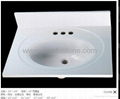 Artificial stone vanitytop sinks