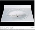 Artificial stone vanitytop sinks