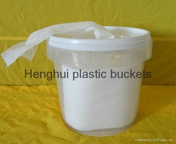 Plastic Wipes Bucket 3