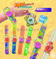 PVC LCD SLAP BAND CARTOON LCD WATCH 3