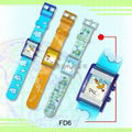 FLASHING GRAPHIC DIGI LCD WATCH