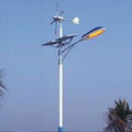 Wind and solar hybrid street lights 2