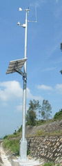 Wind and Solar Hybrid Monitor System