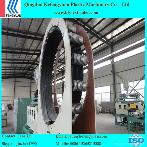 Steel Reinforced Compounded Winding Water Drainage Pipe Machine 2