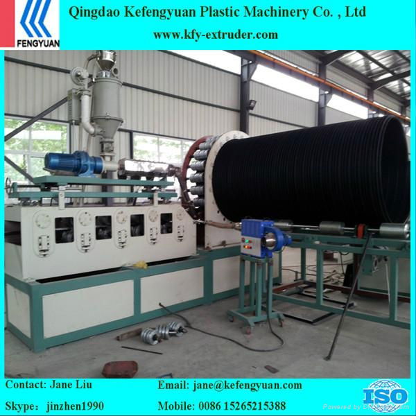 Steel Reinforced Compounded Winding Water Drainage Pipe Machine 5