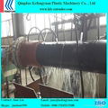 HDPE Polyurethane heat preservation pipe making line 4