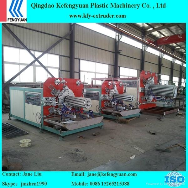 HDPE hollow wall winding pipe extrusion line 3