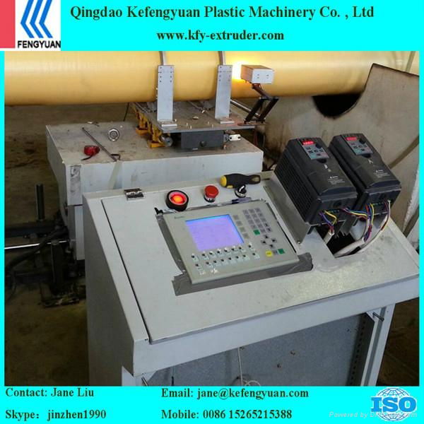 PE Heat Preservation PU foam Pipe Machine 4