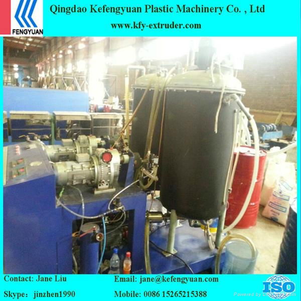 PE Heat Preservation PU foam Pipe Machine 5