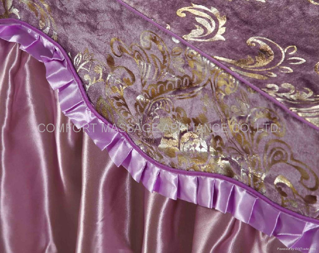 purple No.016 high grade covers for massage table 3