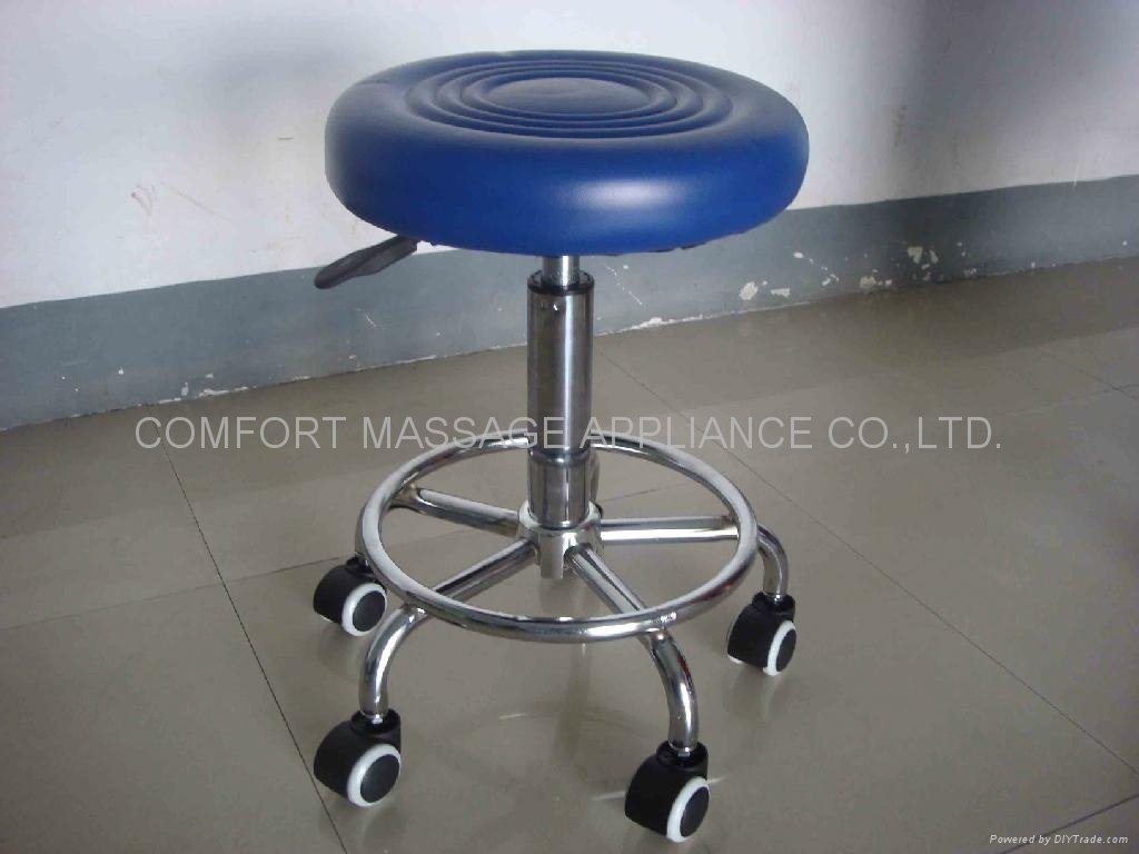 beauty stool with nylon export wheels 5