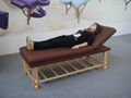 SM-002 wooden stationary massage table 
