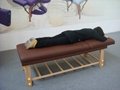 SM-002 wooden stationary massage table 