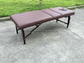 red brown beech MT-009-2H massage table 5