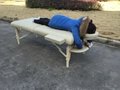 white wood massage table MT-007W popular in japan