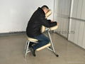 new updated aluminium massage chair AMC-001 7
