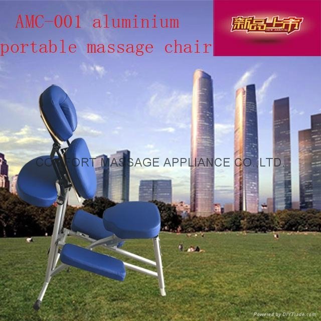 new updated aluminium massage chair AMC-001