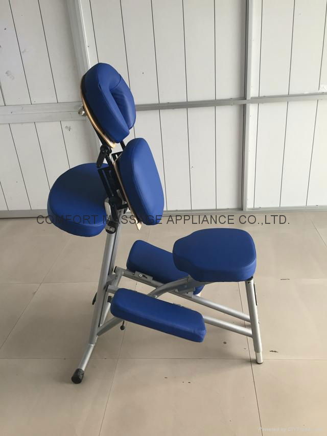 new updated aluminium massage chair AMC-001 3