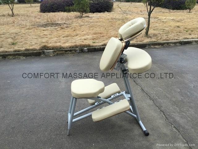 new updated aluminium massage chair AMC-001 4