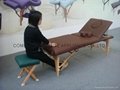 MS-001 wooden massage stool