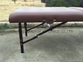 red brown beech MT-009-2H massage table 7