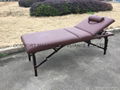 red brown beech MT-009-2H massage table