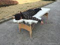MT-009A三折木製按摩床帶枕頭和扶手