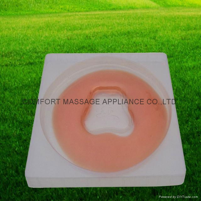 Large size silicagel spa face pillow 2