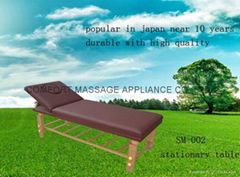 SM-002 wooden stationary massage table 