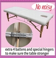 wooden portable massage table MT-003