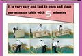 wooden portable massage table MT-003