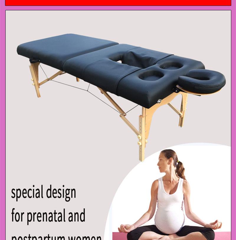 PW002 pregnant massage table massage bed comfortable (China