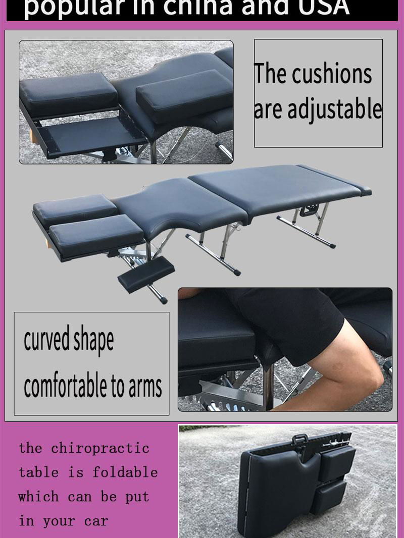 improved chiropractic table massage table massage bed 2