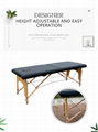 economy portable wooden massage table massage bed