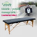 economy portable wooden massage table massage bed