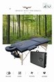 portable wooden massage table massage bed with full accessories 10