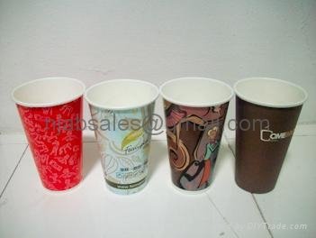 Paper Glasses - Disposable cold drinking paper cup 4