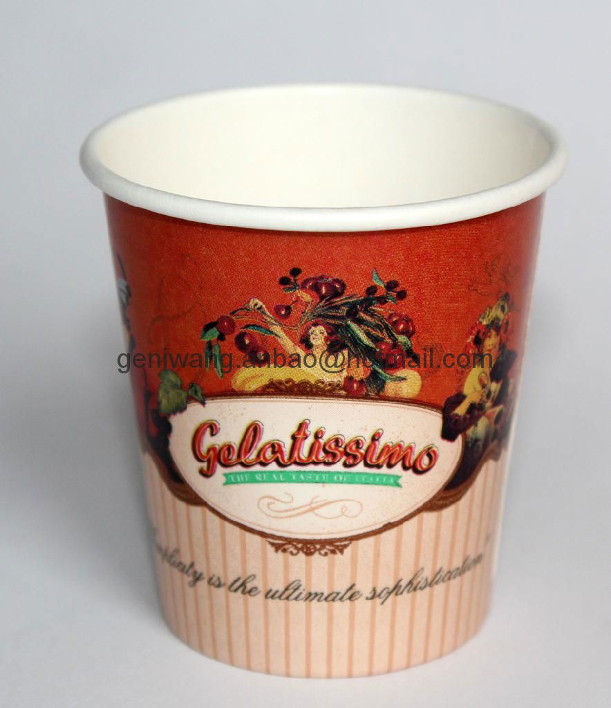 Eco-Friendly Frozen Yogurt Paper Cups 2