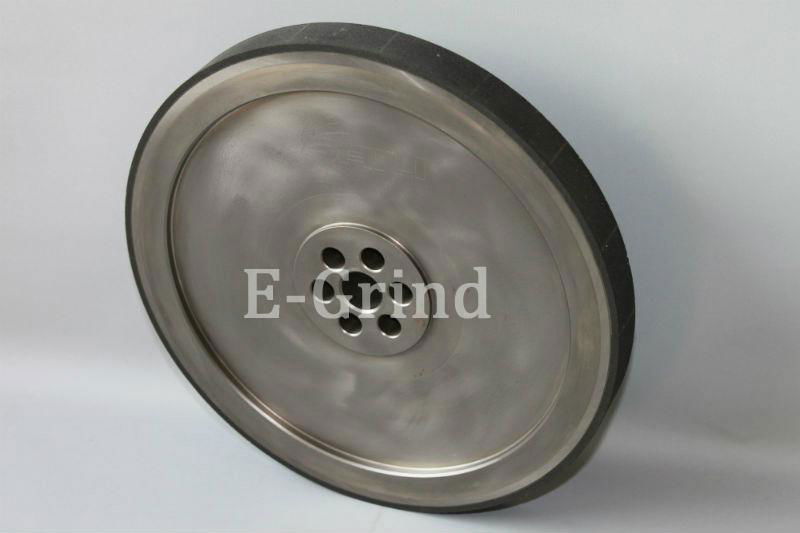 Vitrified bond CBN wheels for camshaft and crankshaft industry