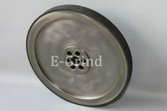 Vitrified bond CBN wheels for camshaft and crankshaft industry