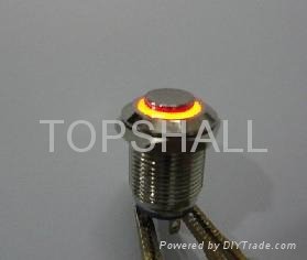 12mm push switches/press button siwtch/led power switch 5