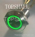 LED metal push button switch