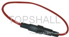 Fuse tube/fuse tube with black or red cable/wire 2