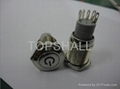 16mm push button switch symbol/push button switch manufacturers