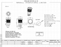 19mm button light switches/power button switch/computer start button