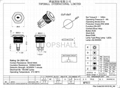 22mm dpdt push button/dpdt switch/dpdt push button switch