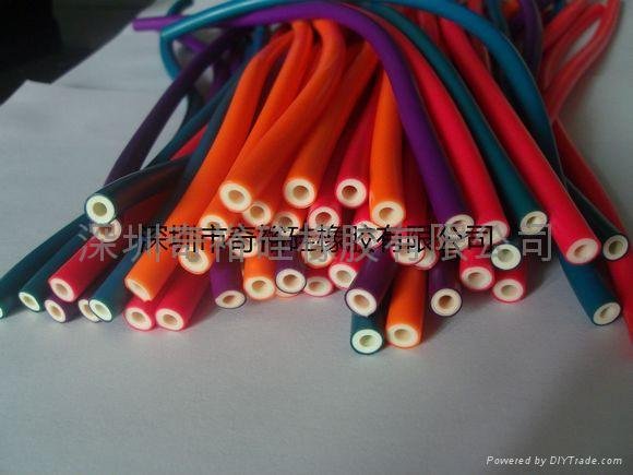 Two-color Latex Tube