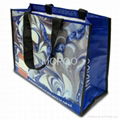 reusable plastic shopping bag with