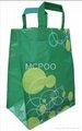 reusable plastic shopping bag with zipper 5